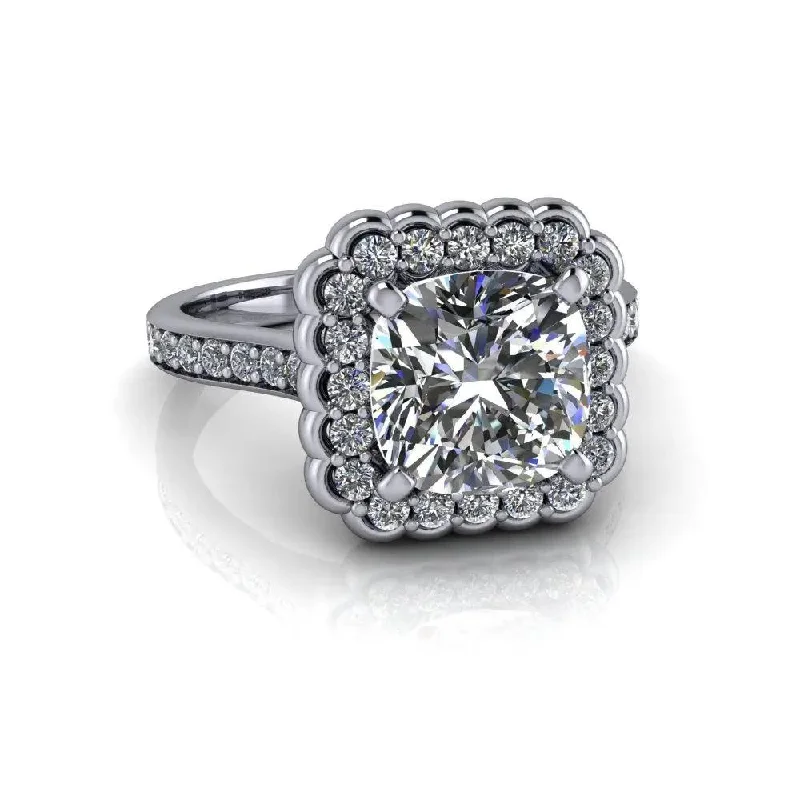 Abagail No. 1 Moissanite Ring