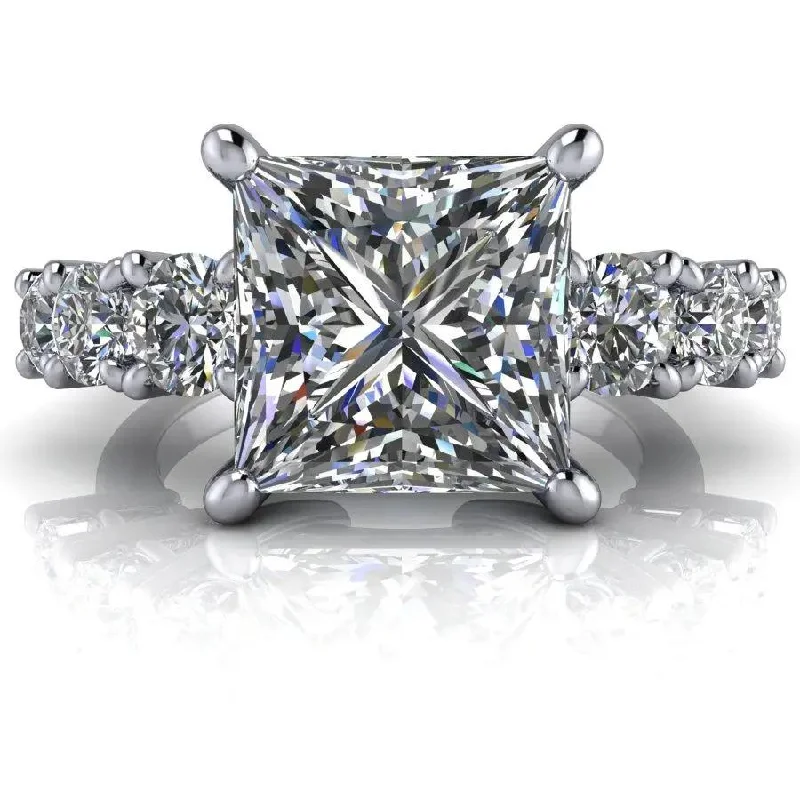 Cole No. 1 Moissanite Ring