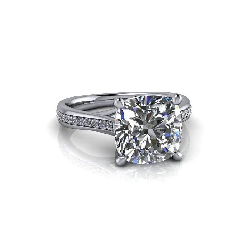 Ophelia No. 1 Moissanite Ring