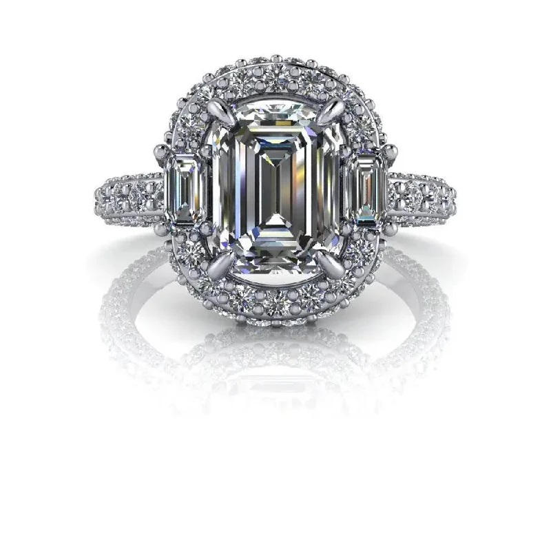 Mary No. 1 Moissanite Ring