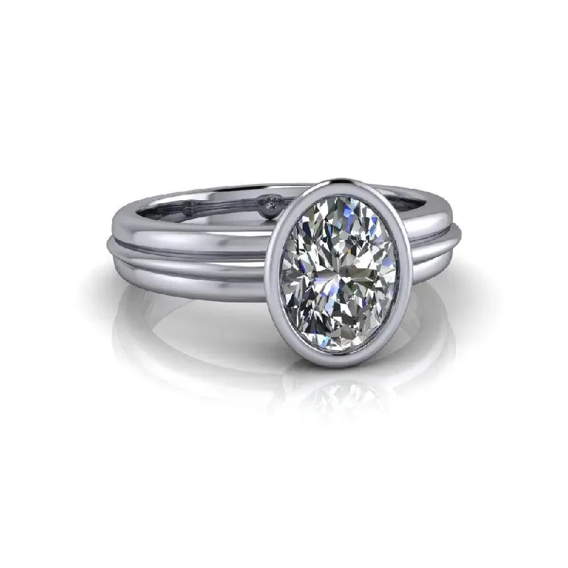 Stephi No. 1 Moissanite Ring