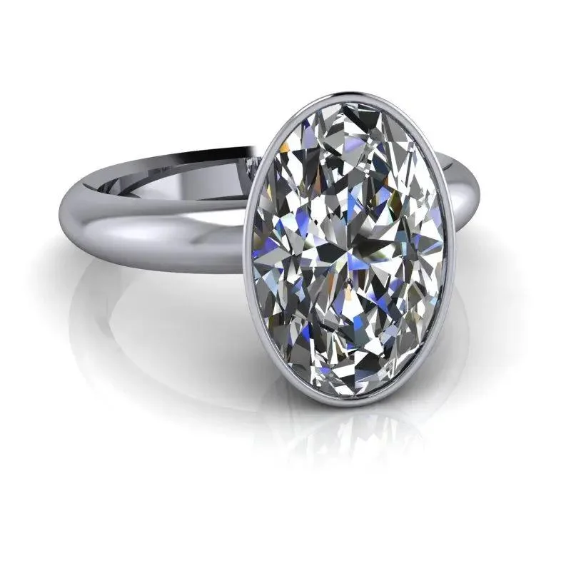 Julie No. 1 Moissanite Ring