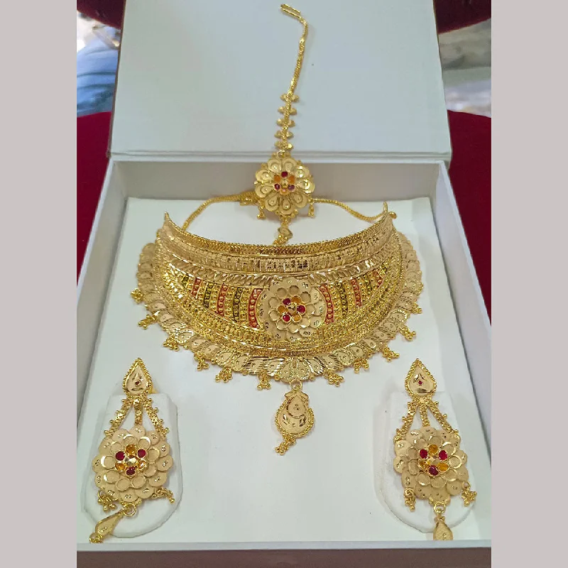 Pari Art Jewellery Forming Choker Necklace Set