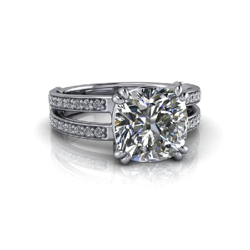 Scarlett No. 1 Moissanite Ring