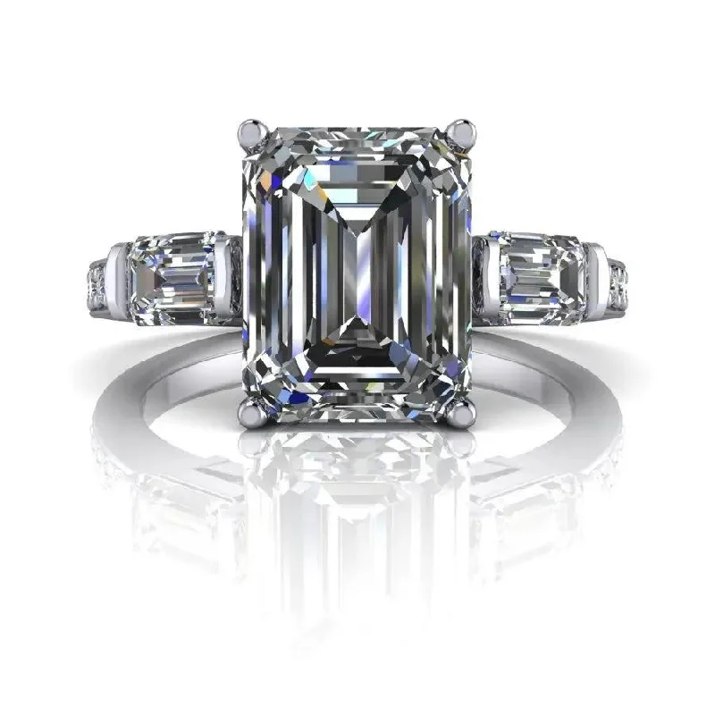 Lyla No. 1 Moissanite Ring