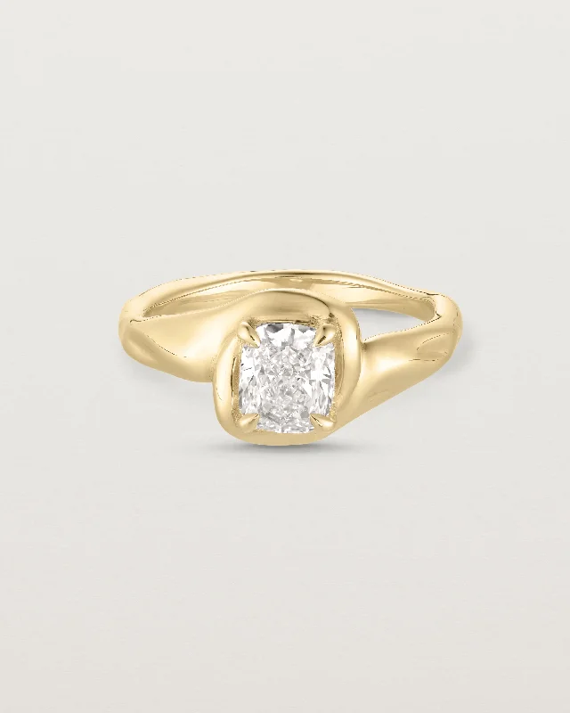 Caro Organic Solitaire | Laboratory Grown Diamond