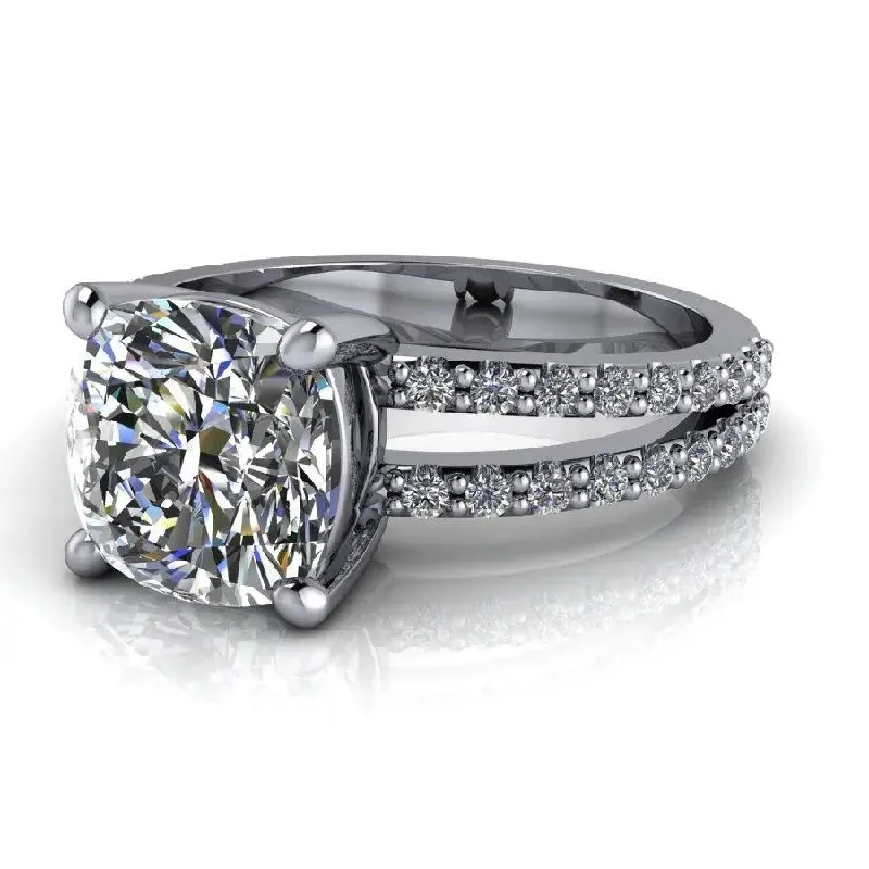 Kate No. 1 Moissanite Ring