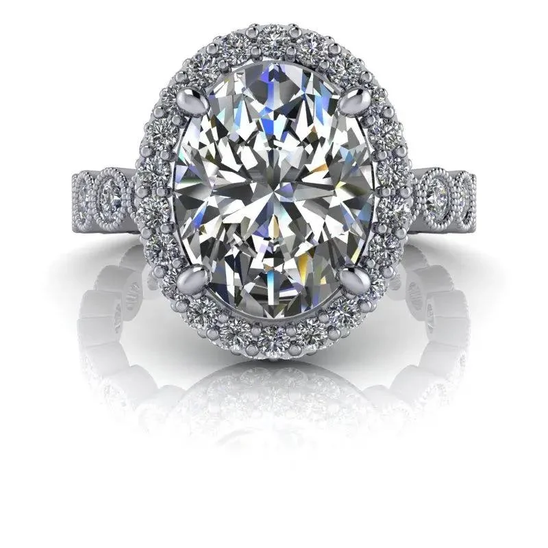 Ginny No. 1 Moissanite Ring