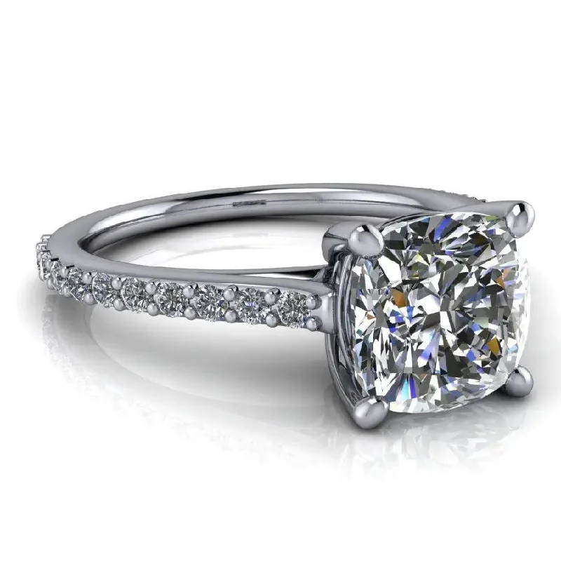 Aurelia No. 1 Moissanite Ring