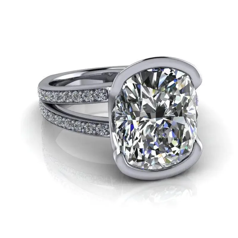 Calista No. 2 Moissanite Ring