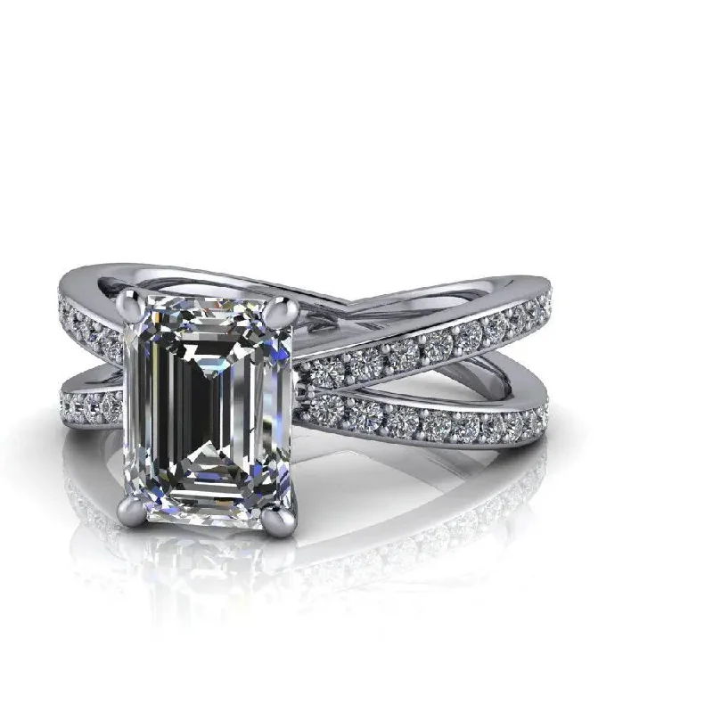 Ada No. 1 Moissanite Ring