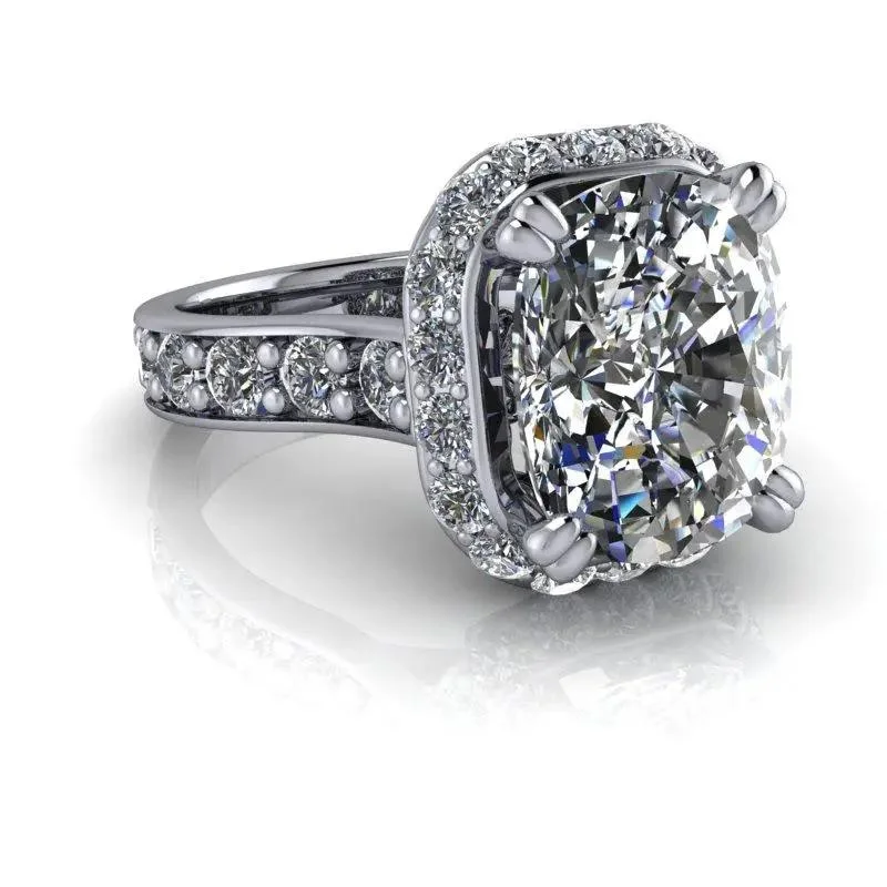 Delaney No. 1 Moissanite Ring