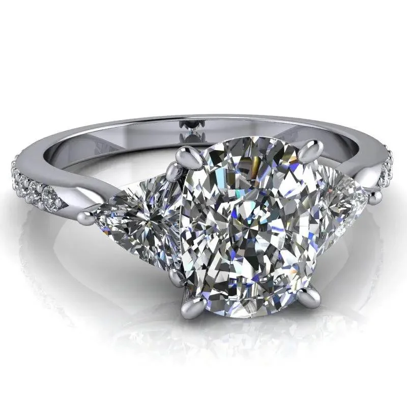 Adia No. 1 Moissanite Ring