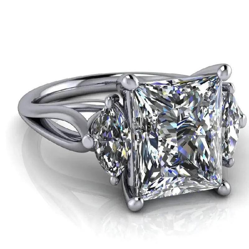 Romy No. 1 Moissanite Ring