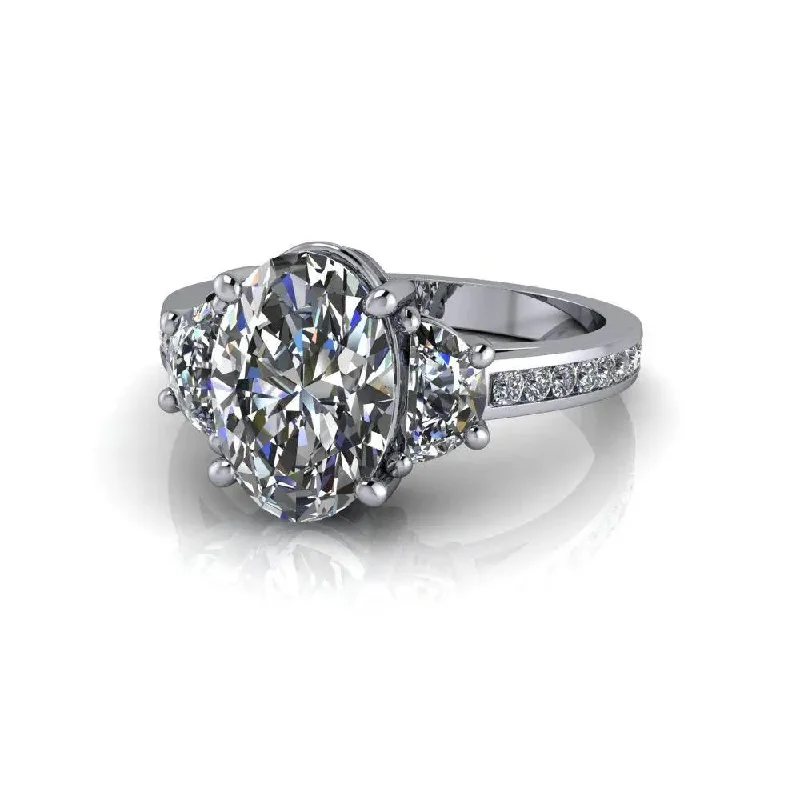 Danica No. 1 Moissanite Ring