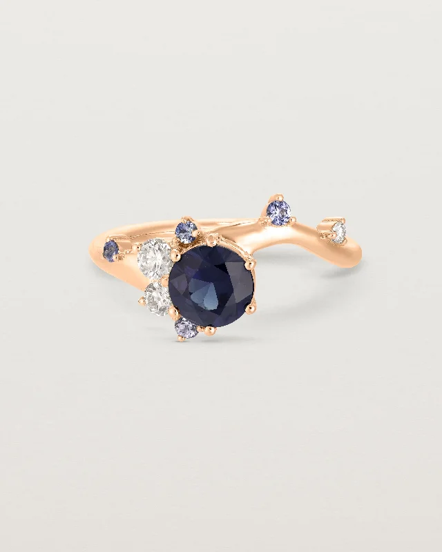 Ren Cluster Ring | Australian Sapphires & Diamonds