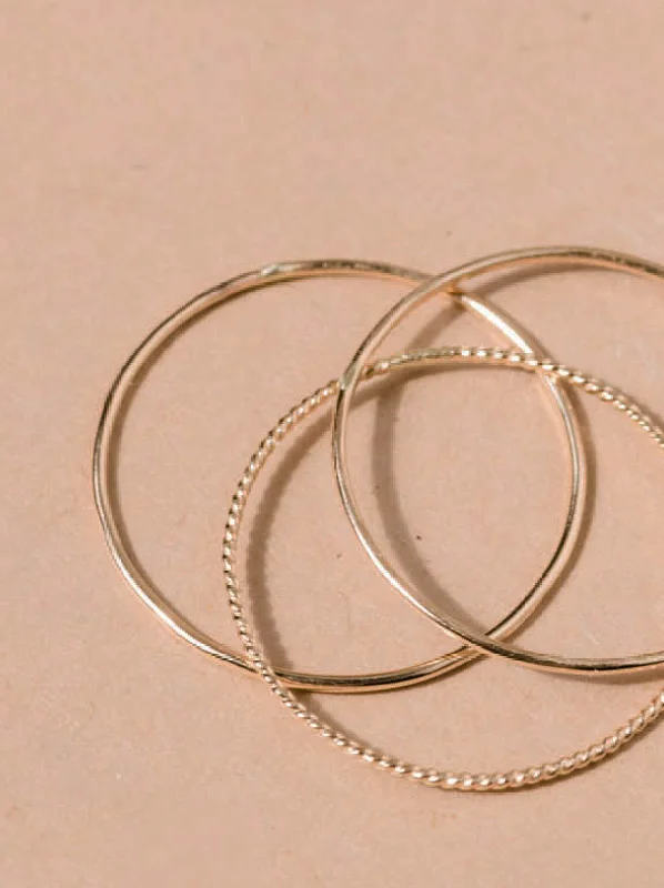 Ultra Thin Stacking Ring