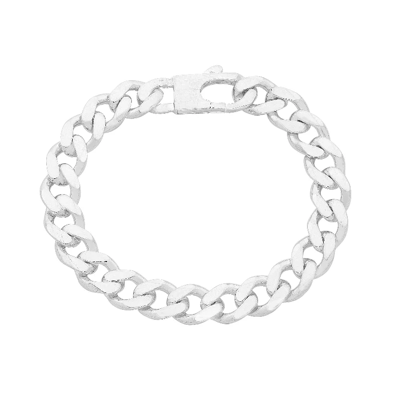 Sterling Silver Curb Chain Bracelet