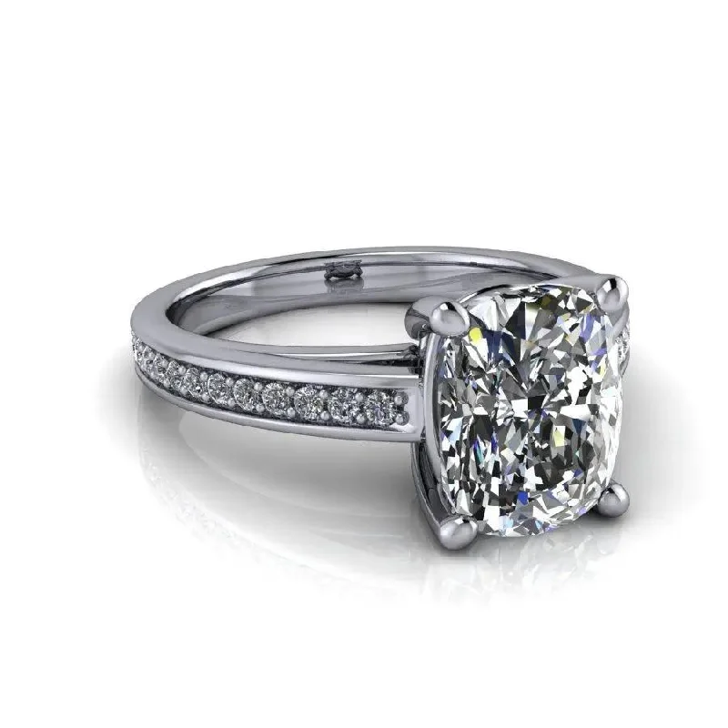 Flynn No. 1 Moissanite Ring