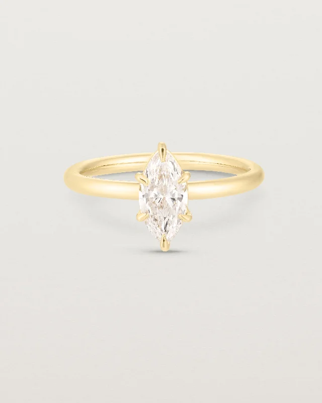 No. 115 Tulip Marquise Solitaire | Diamond