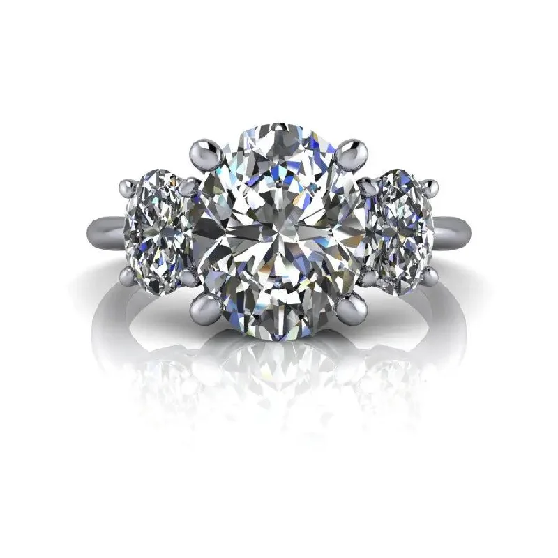 Bree No. 1 Moissanite Ring